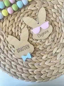Personalized Easter Basket Tag