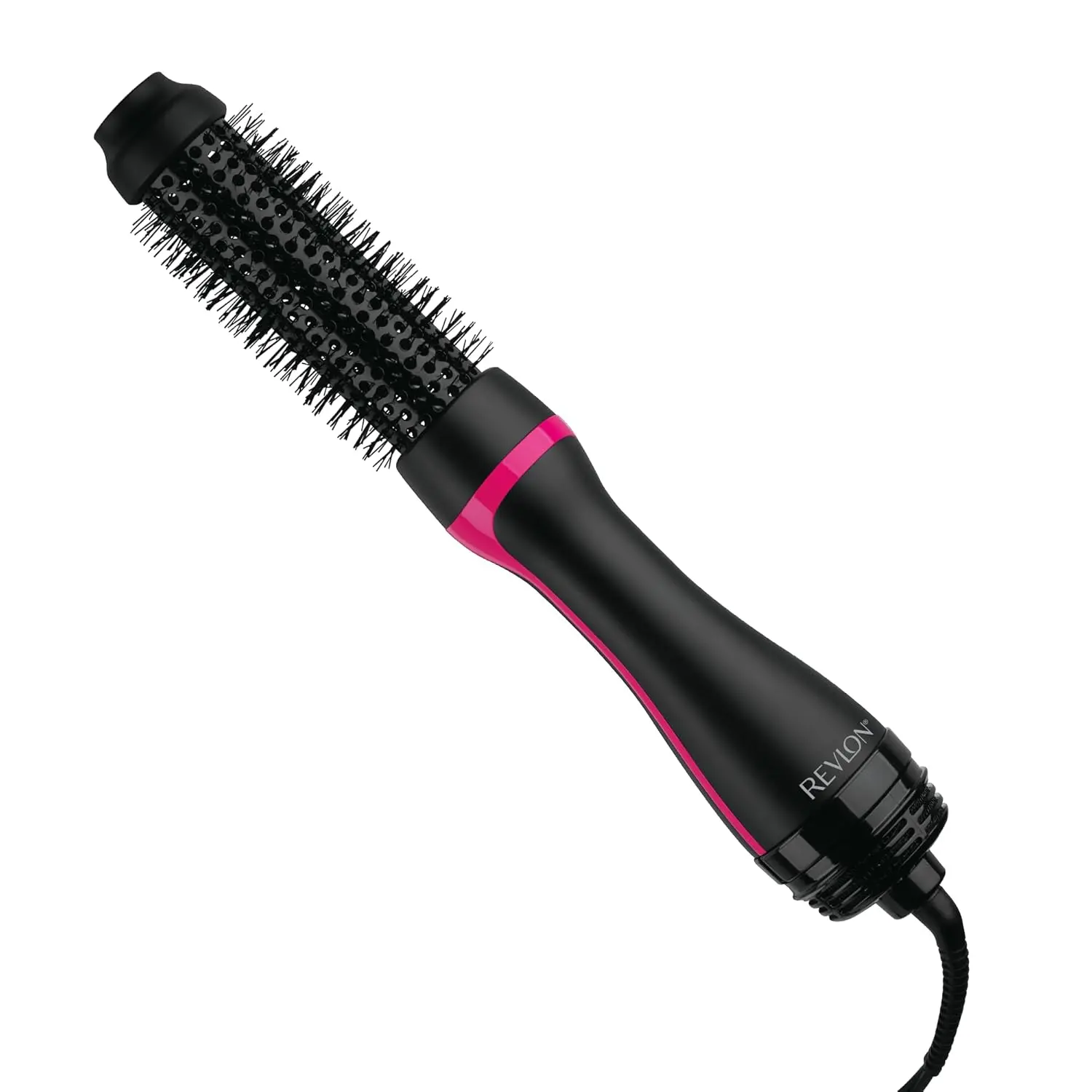 REVLON 1-Step Root Booster Round Brush Hair Dryer and Styler, 1.5" Barrel