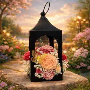 Golden Sunset Lantern Bloom