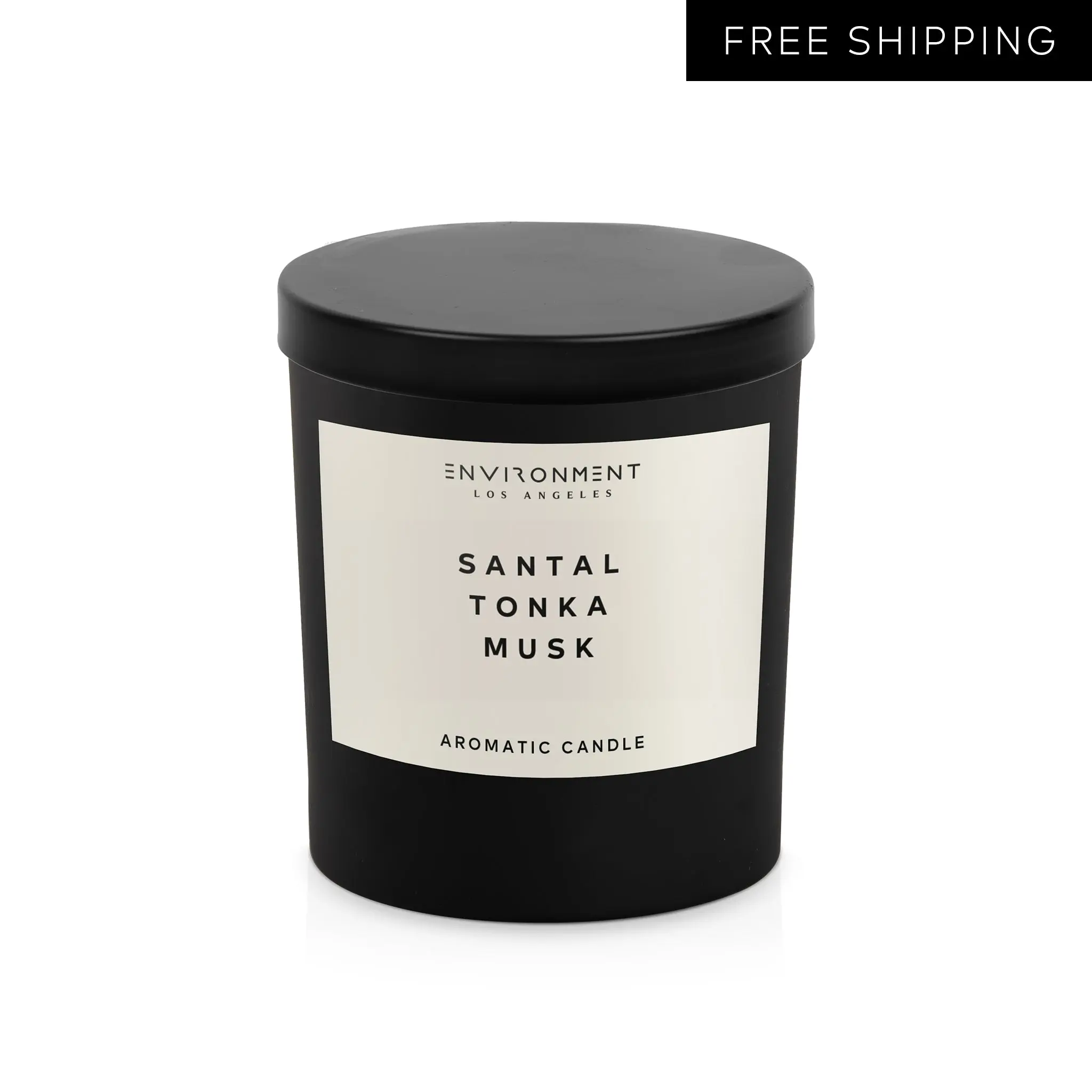 ENVIRONMENT Inspired by 5-Star Resort 1HT Candle, 8oz Luxury Coconut Apricot Wax Candles for Home (Santal | Musk) Home Fragrance Products, 1 Wick Candle, Vegan & Cruelty-Free