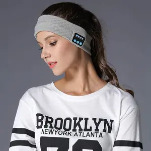 Bluetooth Headband Headphones – Wireless Sleep Headphones with Built-in Speakers | Sports Workout & Travel Audio Headband for Men & Women