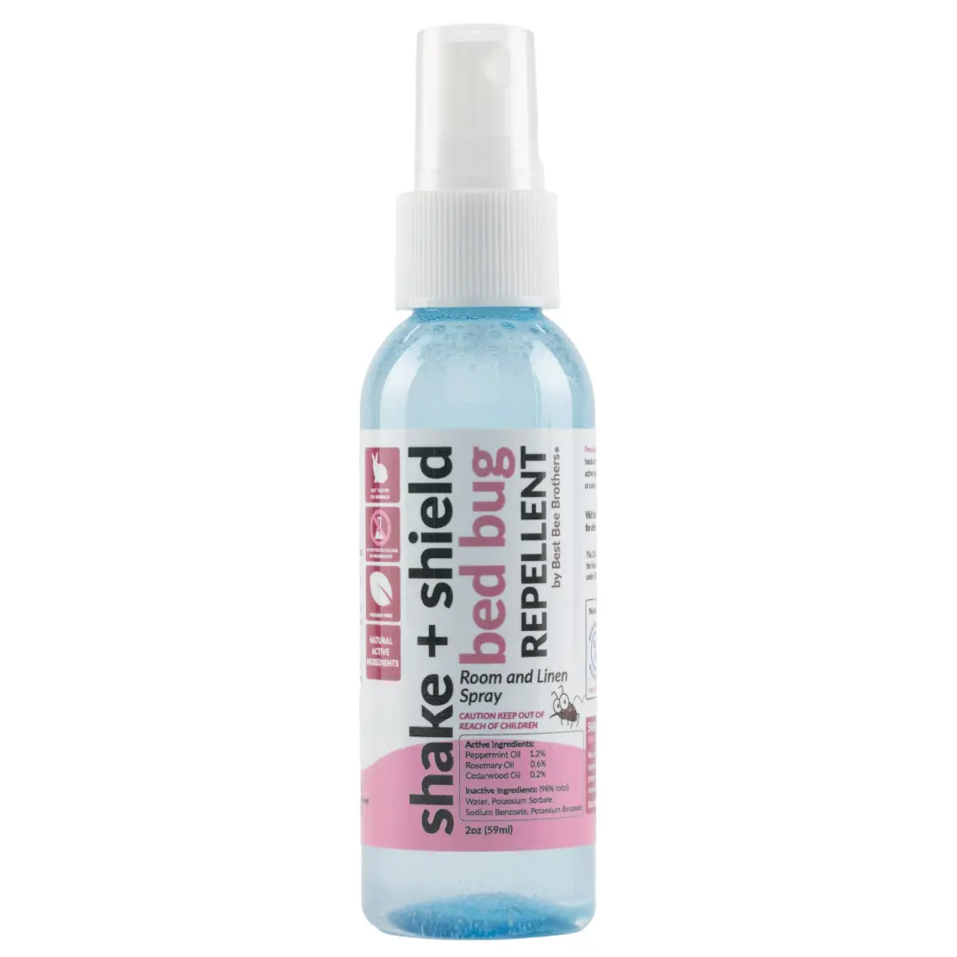 Shake + Shield Bed Bug Repellent – Room & Linen Spray 2 oz