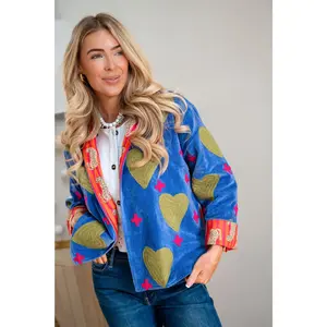 HEART AND CROSS REVERSIBLE JACKET