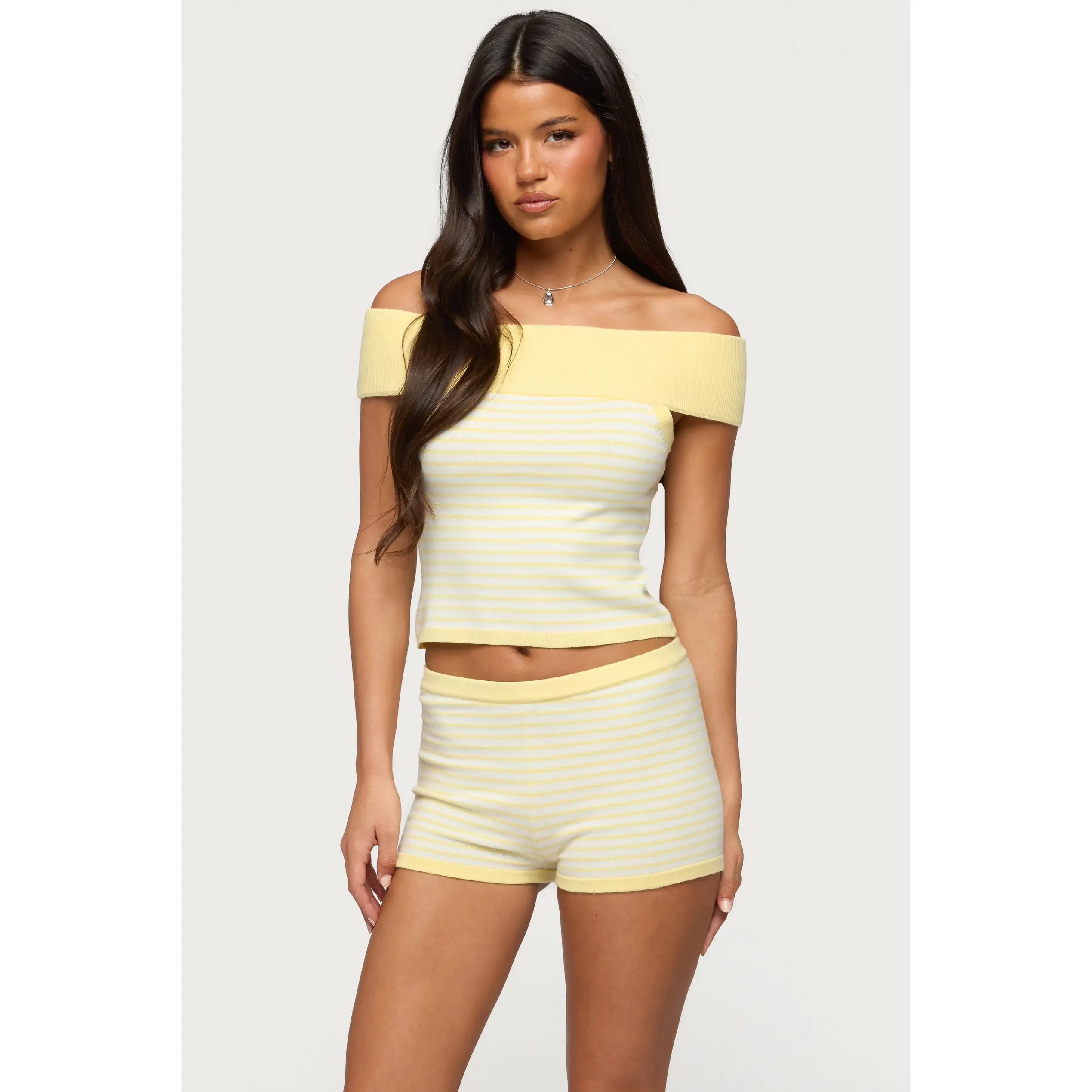 Camil Striped Knit Top