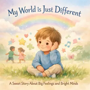 My World Is Just Different A Gentle Autism Awareness Social Skills Digital Book for Kids Ages 3 8 Sweet Story About Big Feelings and Bright Minds
