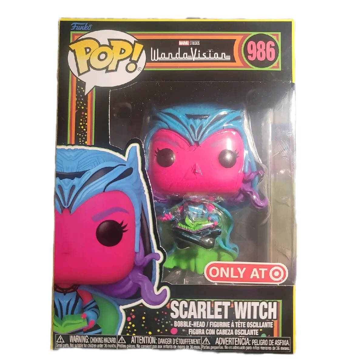 Funko Pop Marvel Studios Wanda Vision Scarlet Witch 986 Action Figure