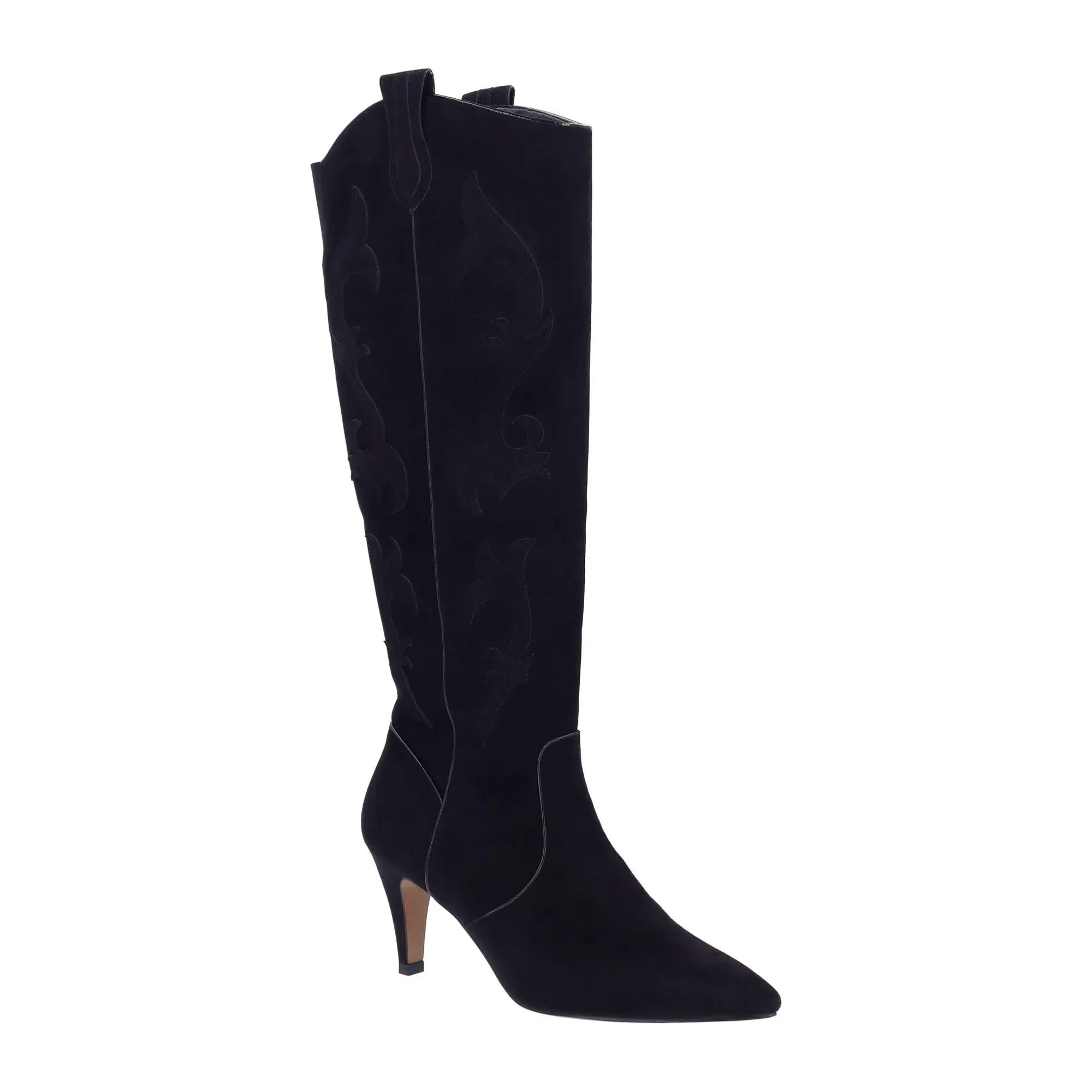 J. Renee' Cowboy Boot - Siera Faux Suede