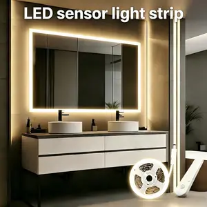 LED Induction Light Strip, Led Strip Lights, Super Bright LED, White Light/warm Light Modes, USB/battery Powered, Easy Installation, Multiple Sizes Available