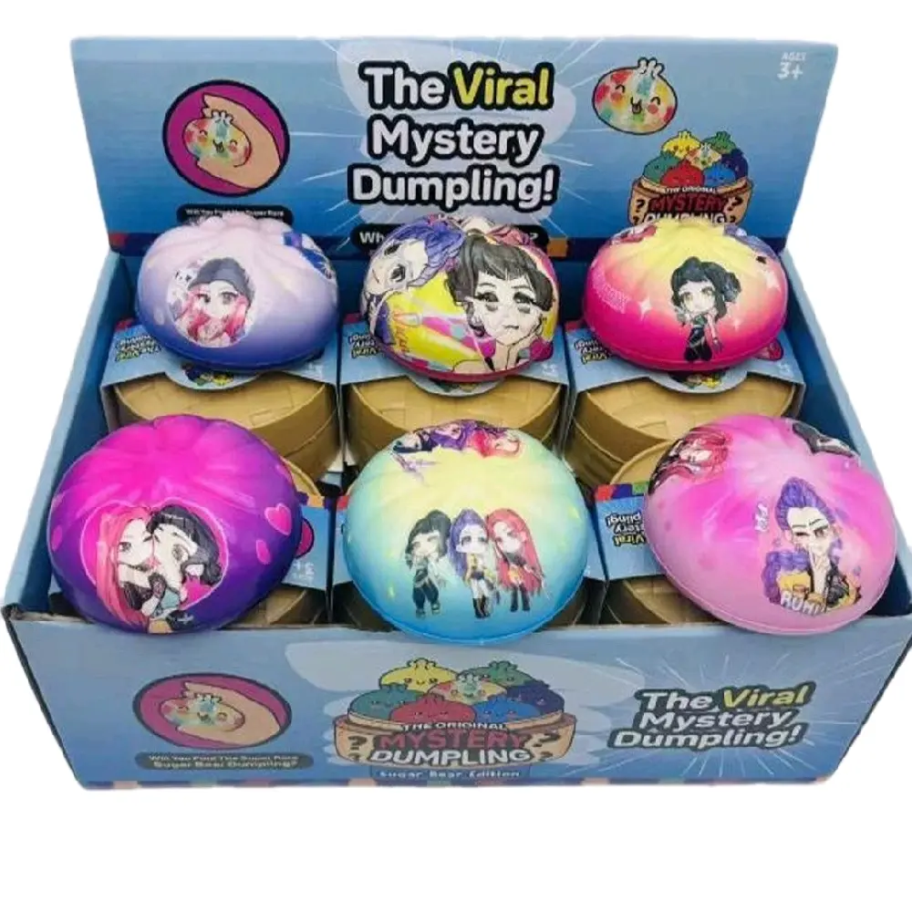Slow Rise Dumpling Squishy Toy, Cute Stress Relief surprise