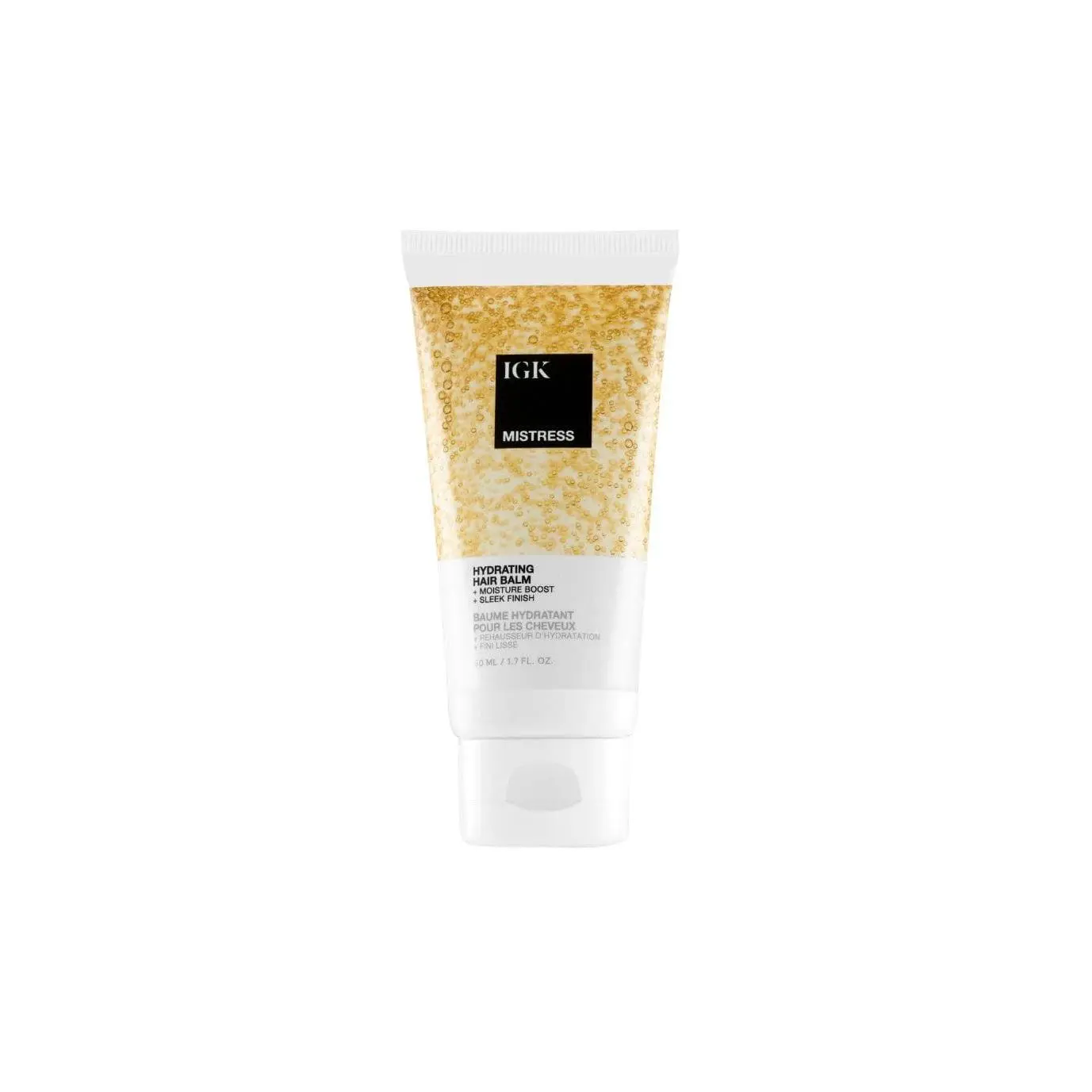 IGK MISTRESS Hydrating Hair Balm Travel | Lightweight + Frizz Control + Shine | Vegan + Cruelty Free | 1.7 Oz