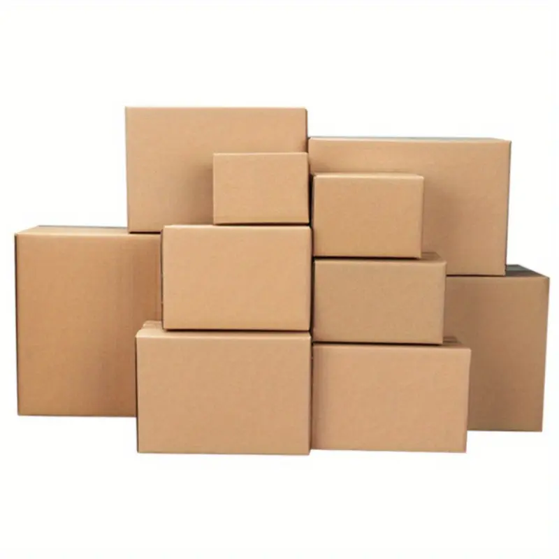 100 Yellow Corrugated Paper Boxes 6x4x4" - Organiser for Shipping and Storage 100 Yellow Corrugated Paper Boxes 6x4x4" - Organiser for Shipping and Storage