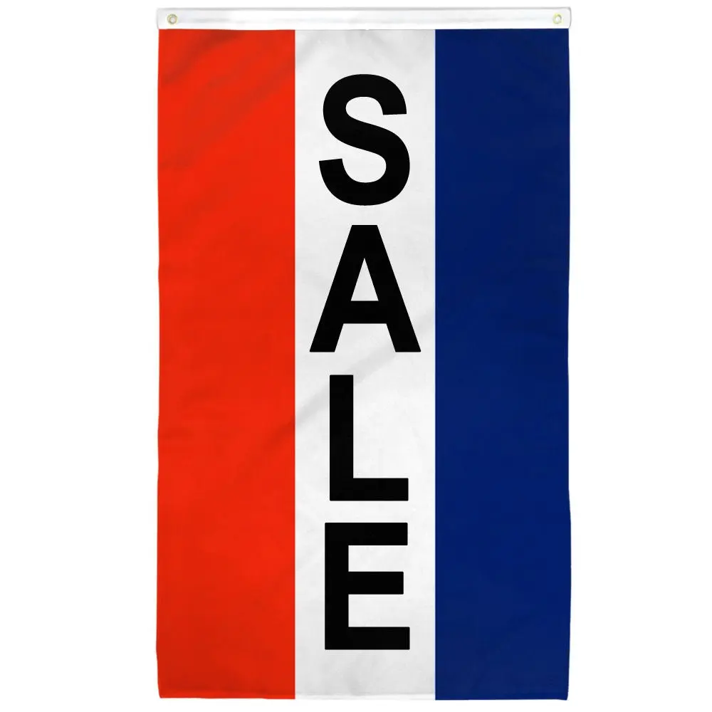 3x5ft Polyester Vertical Flag - Dye Sublimation Print Banner with Bold Colors, Double Edge, Hangable, High Pigment Density for Home, Holiday Festive Party Backdrops