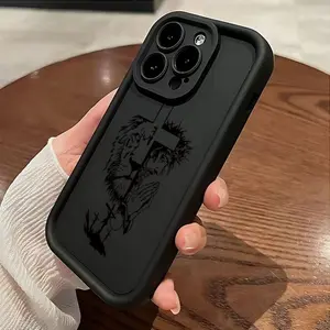 Christian Jesus Lion Cross Phone Case for iPhone 17 16 15 14 Pro Max 13 12 11 XR XS Plus, Religious Faith Prayer Design, Shockproof Rugged Protective Cover, Perfect Gift for Believers & Men