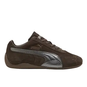 PUMA Womens Speedcat Lux Lace Up Sneakers Shoes Casual - Brown