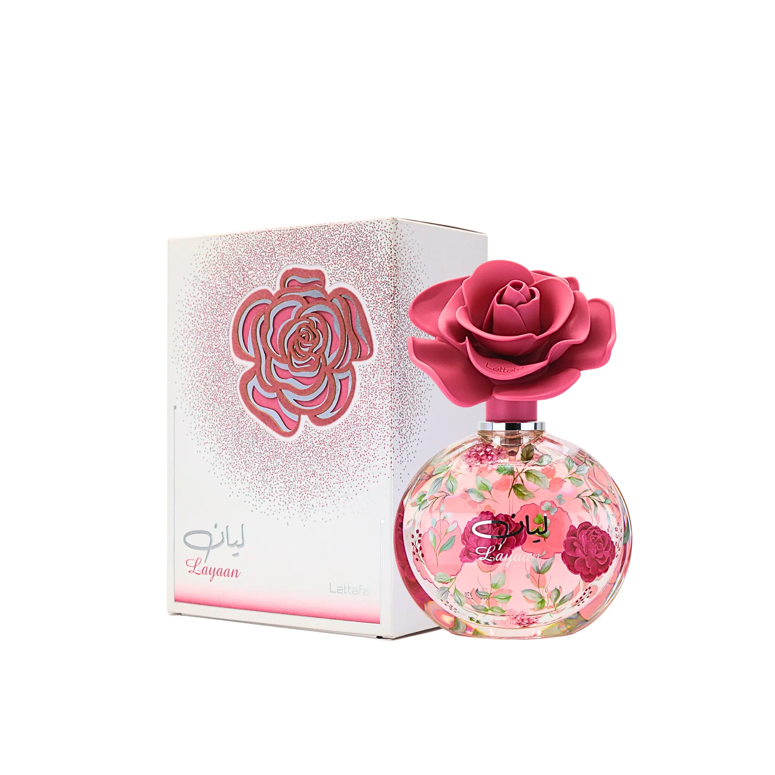 Lattafa Layaan EDP Spray for Women - Elegant Daily Wear Perfume with Jasmine and Floral Notes, 2.53 fl oz, Natural, Fragrances, Signature Scent, Aromatic Luxurious Fragrance, Adults, Single Item, All-Natural, Jasmine Blend, 3 To 3.9 Fl Oz, Cedar, Fresh, L