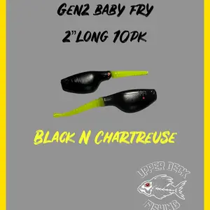 GEN2 BABY FRY 2” CRAPPIE & PAN FISH BAIT 10PK