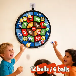 Digital Scoreboard Dart Game Set with 12/6 Darts, Indoor & Outdoor Party Props, Family Gathering Fun, Ideal Birthday Gift