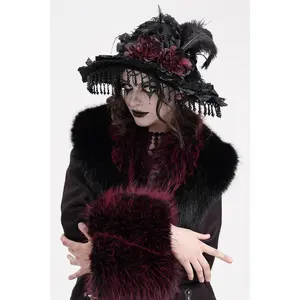 Rose Funeral Victorian Hat