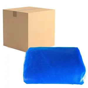 Garvee 16 Mil Rectangle Solar Pool Cover 16 x 24 FT, Bubble Pool Cover for  In Ground Pools and Above Ground Swimming Pools,Hot Tub, PE