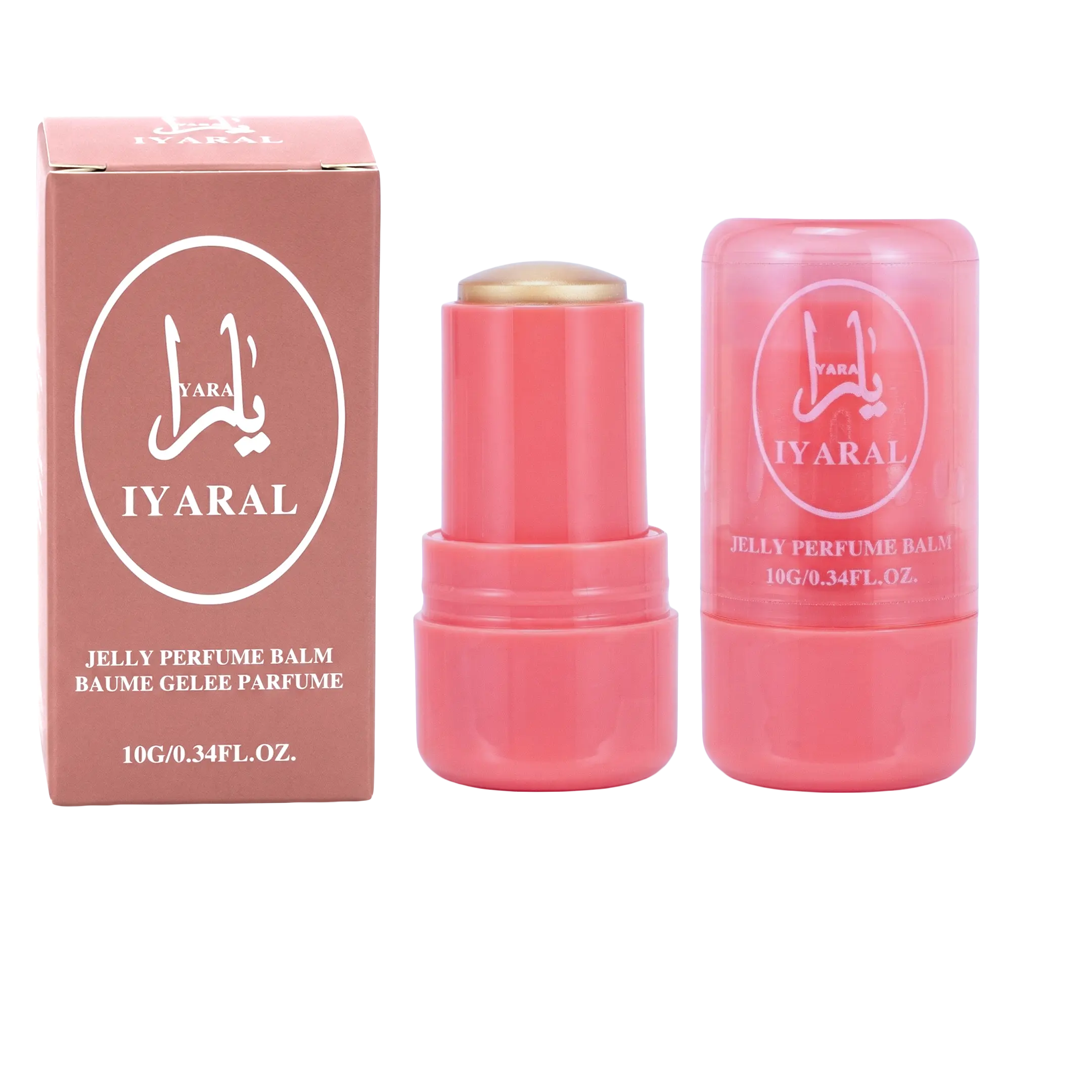 IYARAL Flavored Solid Perfume Stick, Portable Travel Perfumes for Women, Long Lasting Fragrances, Non Sticky Formula, Natural Ingredients, Fragrance Stick 0.34 FL/OZ