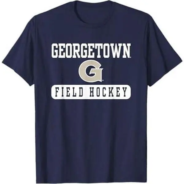 Georgetown Hoyas Field Hockey Navy Officially Licensed T-Shirt