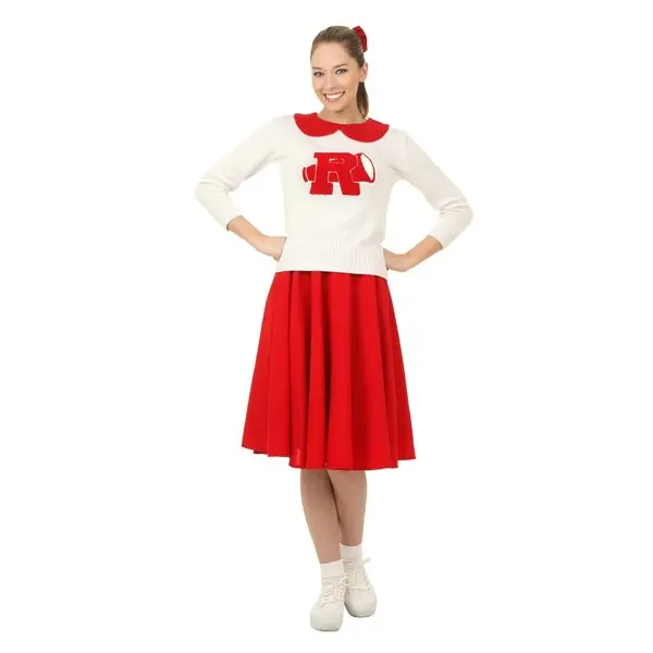 Plus Size Grease Rydell High Women's Cheerleader Costume