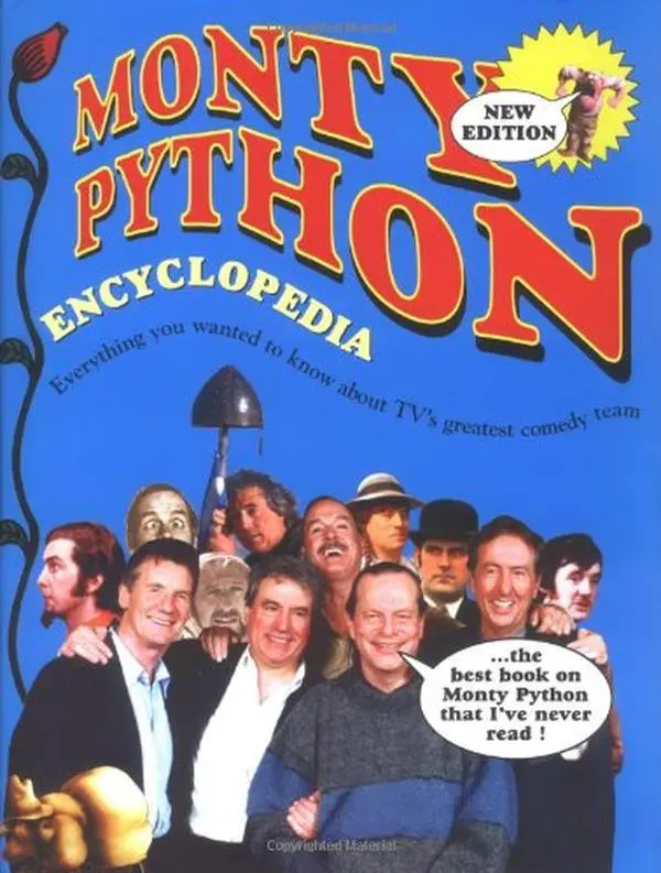 USED Book - Monty Python Encyclopedia by Robert Ross (Hardcover) - english