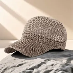 Outdoor Sun Protection Breathable Mesh Baseball Cap for Men Women, Summer Cooling Hat for Fishing Hiking, Sports Outdoor Hats