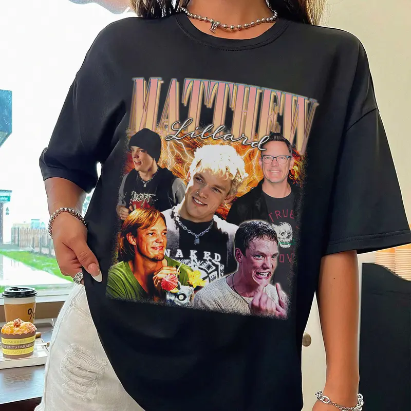 Retro Matthew Lillard Shirt Scream, Scoobydoo Vintage Matthew Lillard 90s Style T-Shirt Sweatshirt Hoodie Unisex Fit Clothing Cotton