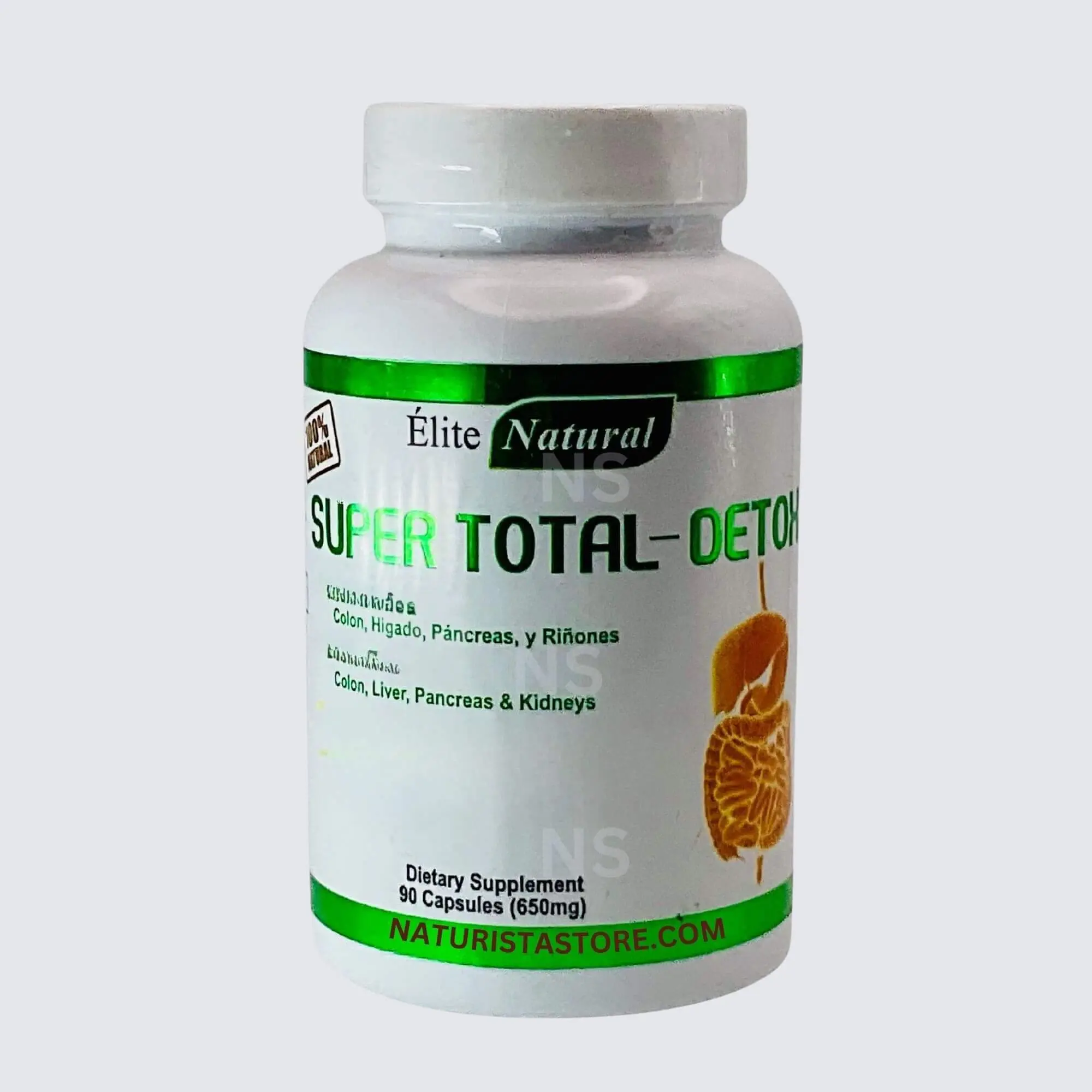 Super Total Detox Supplement 90 Caps