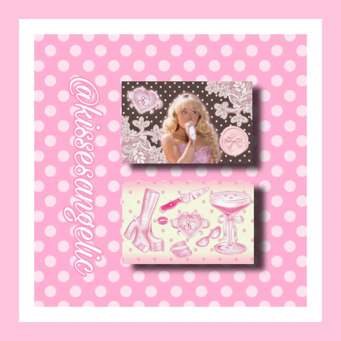 Celebrity Pop Star Holographic Card Skin Sticker, for Shoppers - Front Sticker