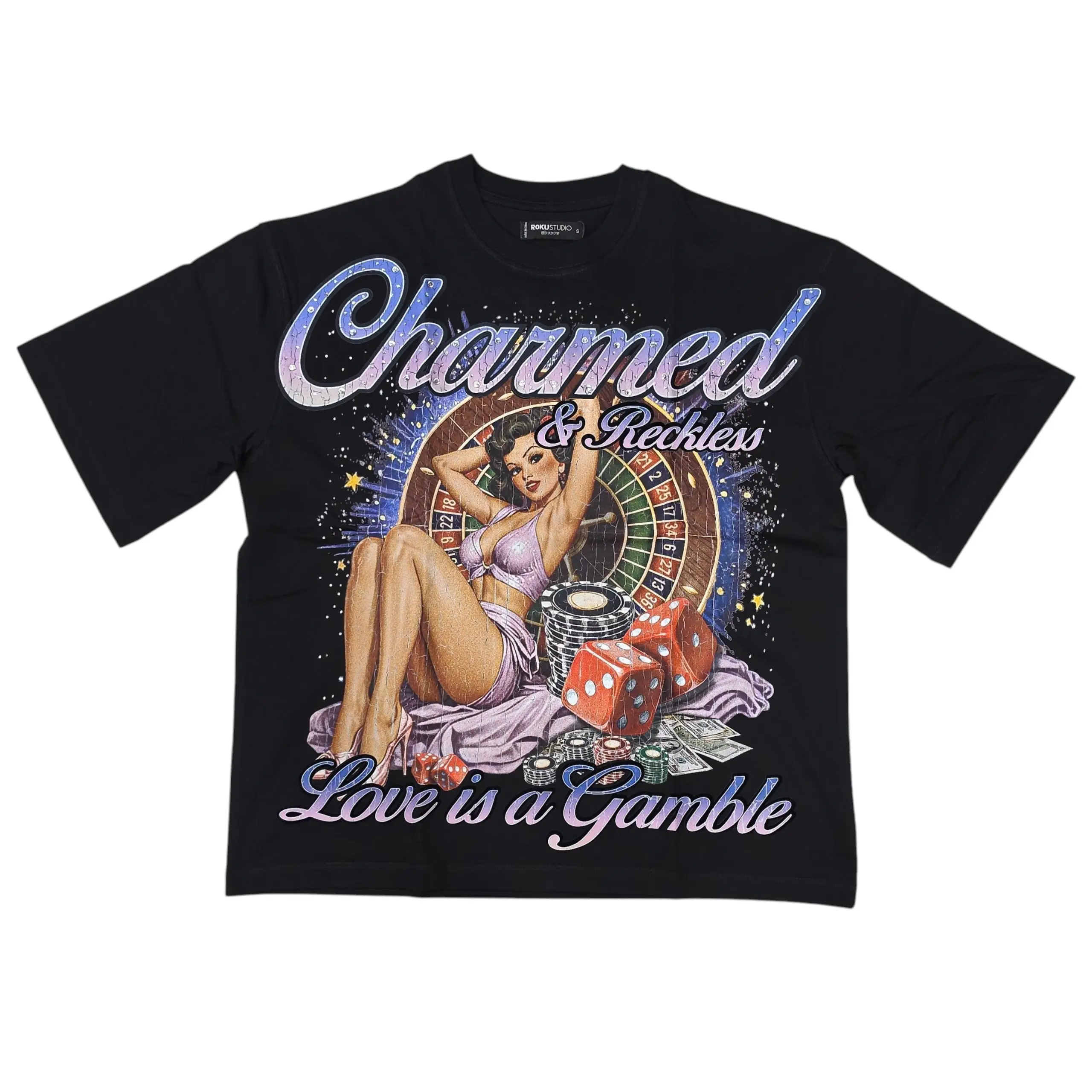 ROKU MEN'S CHARMED BOXY T-SHIRT
