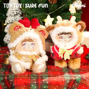 【TOPTOY】Nommi Magical Christmas Eve Series Plush Blind Box, Cute Figures, Desktop Ornament, Collectible Toys, Birthday &  Holiday Gift,Summervibes