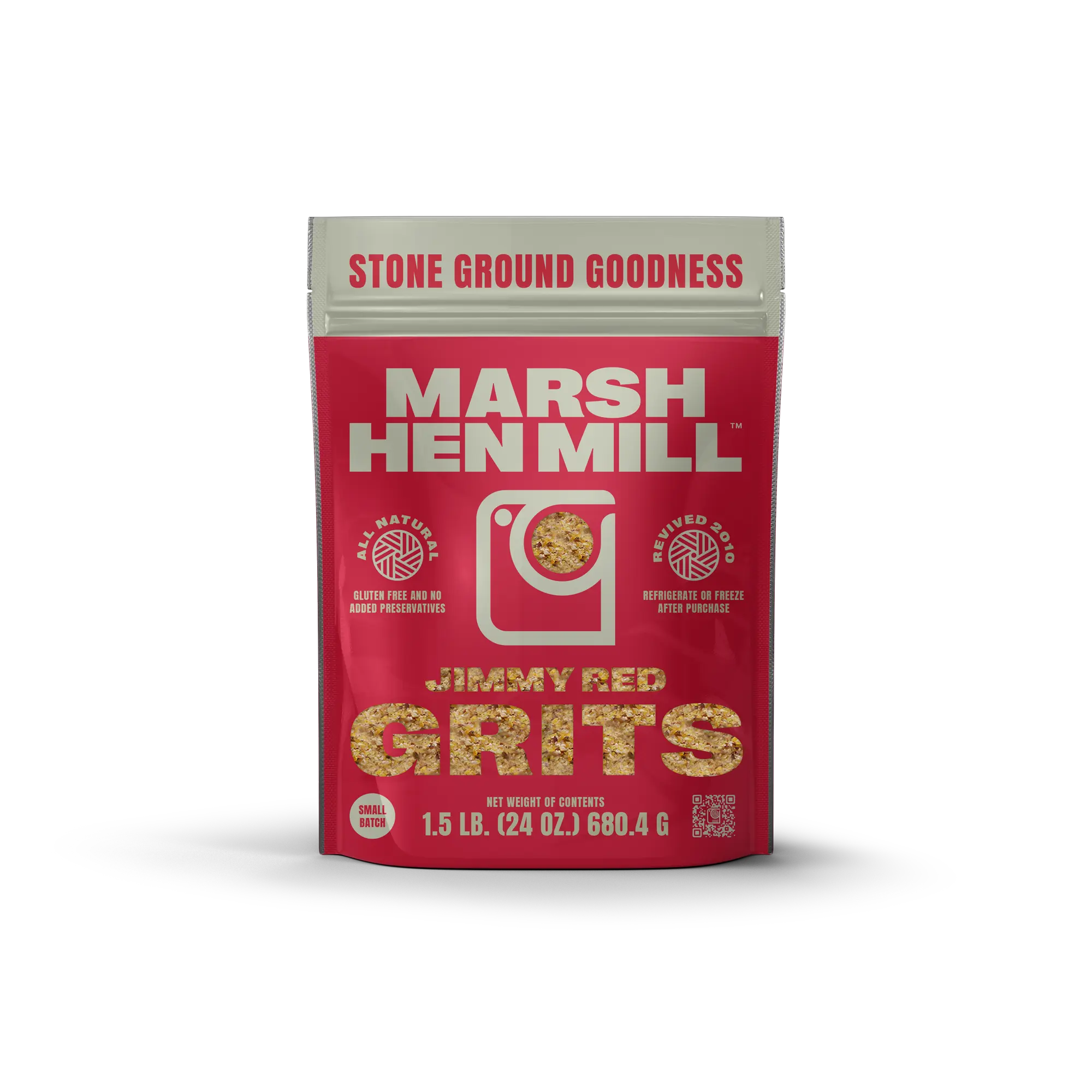 Jimmy Red Grits Grain, 1.5 lb Cooking Staple