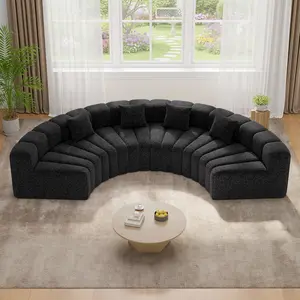 Luxury Modular Sectional Sofa with Chaise - Foam Cushioning, Sectional Cloud Sofa & Symmetrical, Assembly for Modern Living Room - Suitable for Apartment,, Dorm - Couch Set tiktokshopspringglowup