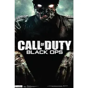 Call Of Duty Black Ops Zombies Video Game Poster - NO FRAME