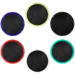 Carbon Fiber Mute Drum Practice Pad, 1 Count 6 Color Practice Drum Pad, Musical Instrument Accessories for Drummer, Music Accessories