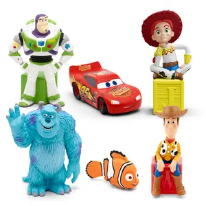 Tonies 6-Pack Disney Bundle: Woody, Buzz, Jessie, Lightning McQueen, Sulley (Monsters Inc), and Nemo