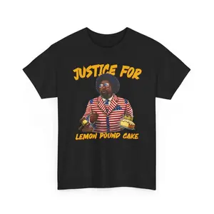 [Sale up to 50%] [Free Ship] Afroman Justice For Lemon Pound Cake Funny Shirt