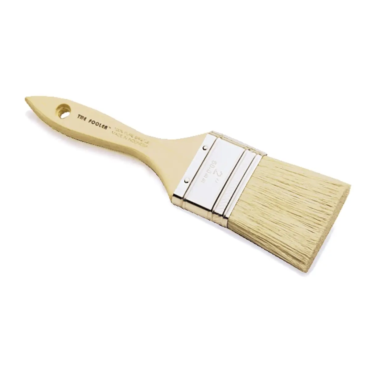 Redtree Industries 3003.3941 10005 Trim Finish Paint Bristle Brush - 0.5 in. Double Thick Disposable Fooler Paint Brush, Trim Finish Paint Bristle Brushes
