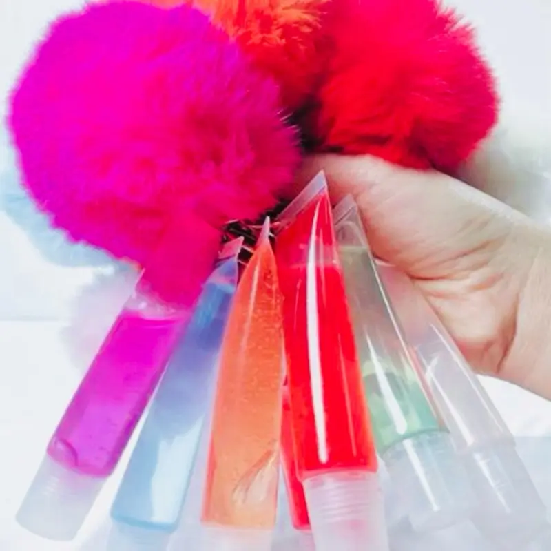 Lip Gloss with Keychain Accessory 1 piece