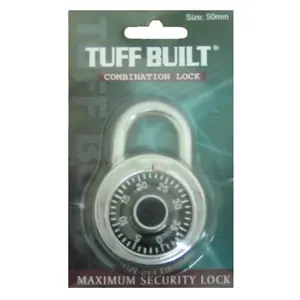 WorldWide Sales Online 50mm Combination Padlock – import_2021_10_29_212114, Locks