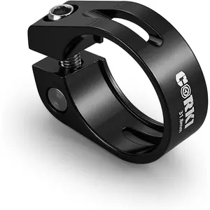Cycles  Seatpost Clamp 31.8mm  Seat   Aluminium Alloy Black