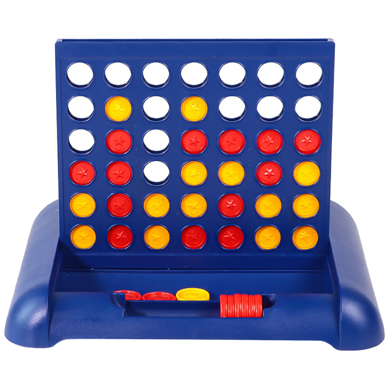 Connect 4 Classic Grid Board Game, 4-in-a-Row Strategy Game, 2-Player Family & Kids Activity, Christmas Gift for Ages 6+ Boys & Girls