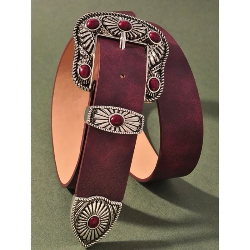 Barbara Belt -38 W MM with Decorative Elements and Unique Design