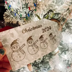 Personalized Christmas Ornaments for Home Decoration