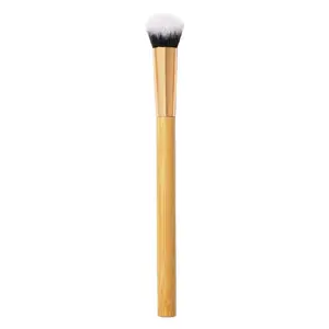 concealer paw brush - angled for seamless application angled concealer brush concealer application brush professional makeup brush detail makeup brush