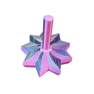 Star Fidget - Colorful Star-Shaped Fidget Toy for Stress Relief and Focus Enhancement