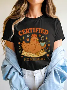Certified Homebody ~ Unisex Apparel Printed In The USA!