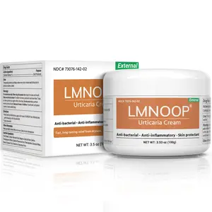 Urticaria Cream for Hives Relief - Fast Acting Anti Itch Treatment with All Natural Herbal Formula for Skin Allergic Rashes, Redness, Swelling 3.53 oz